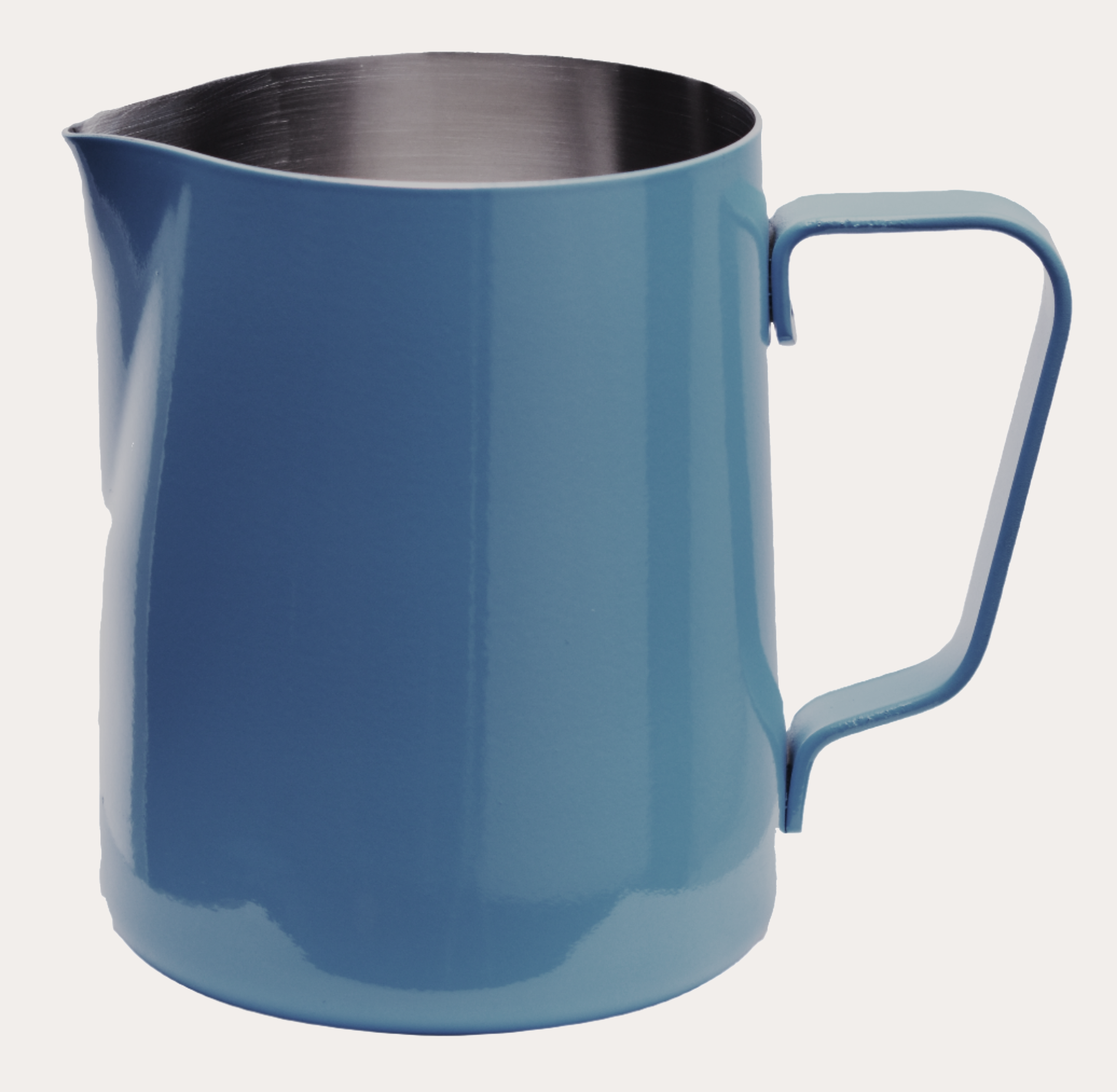 joefrex Milchkännchen Pulverbeschichtung Dark Azur 350/590ml