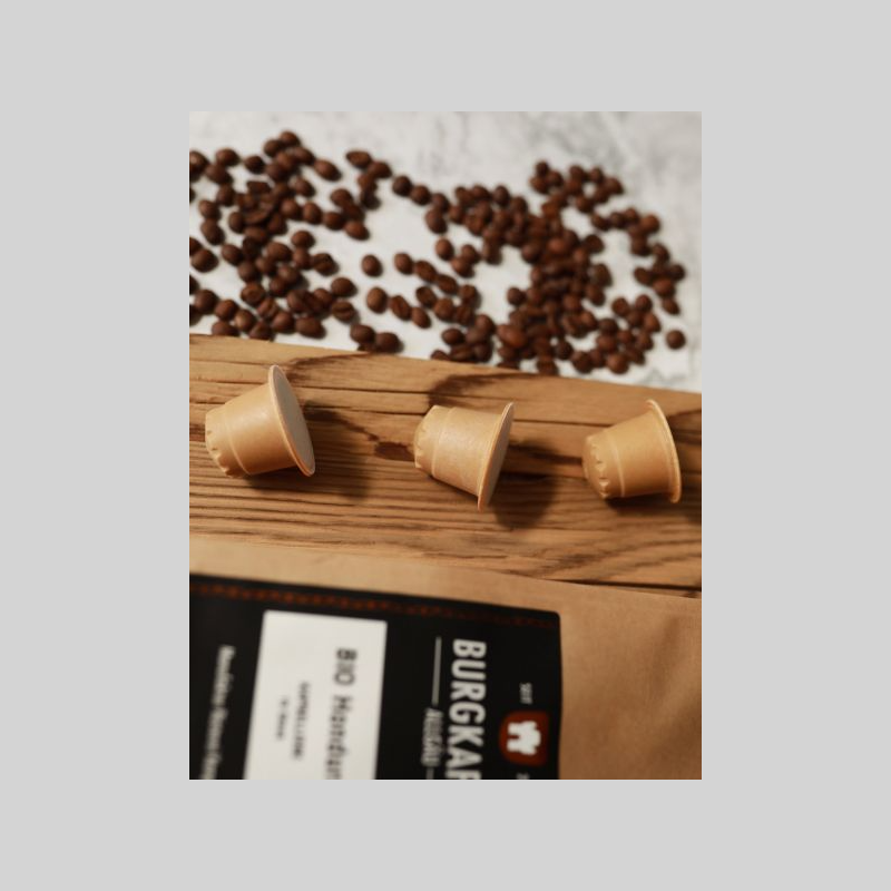 Burgkaffee Kaffee in Holzkapseln